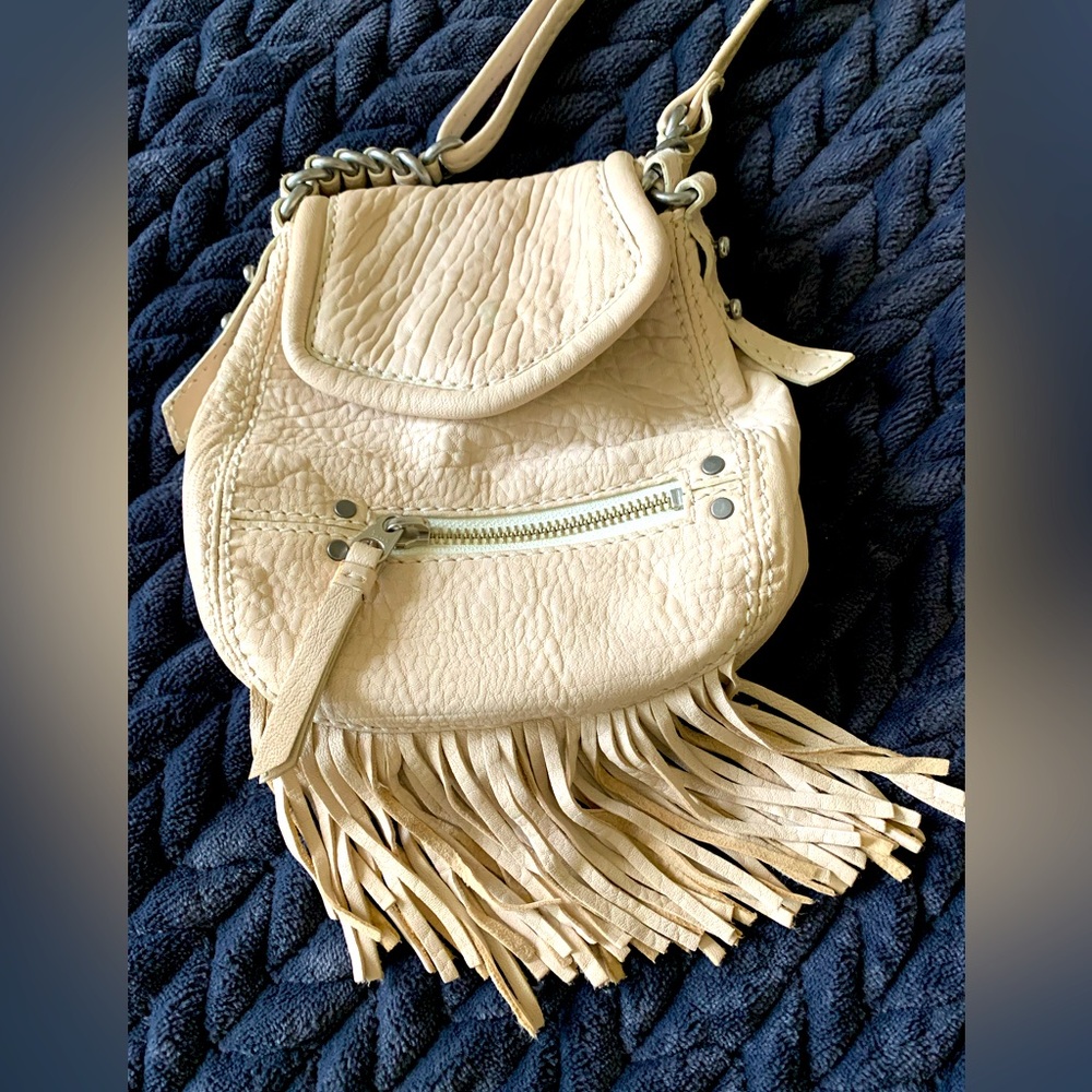 Fringe 1937 Creamy Leather Crossybody
